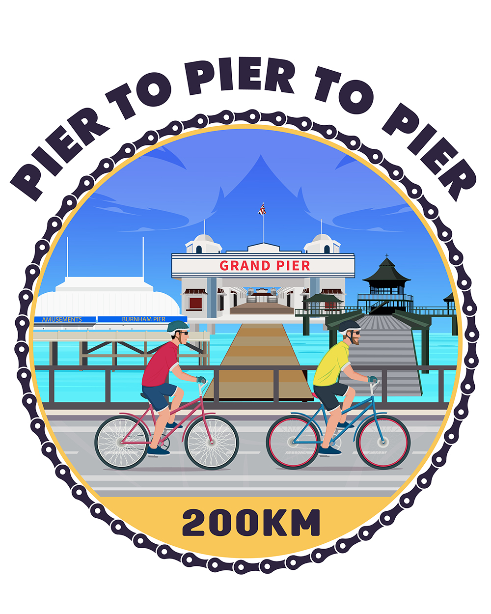 Pier to Pier  Logo